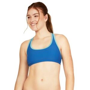 Speedo Bright Cobalt Racerback Swim Bikini Top | Size Small